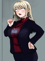 A scary boss, but from now on she's going to be happier and happier.
