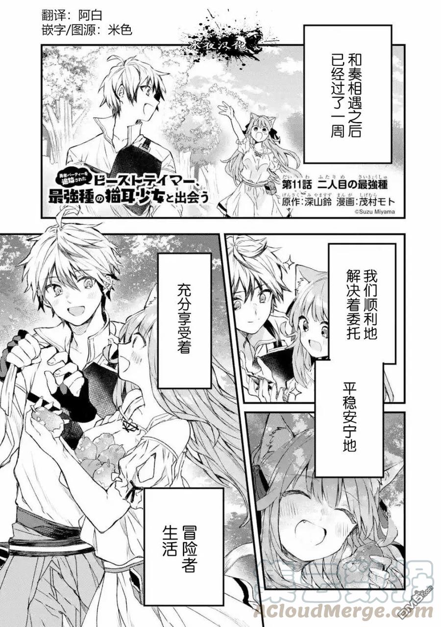Yuusha Party wo Tsuihou Sareta Beast Tamer, Saikyou Shuzoku Nekomimi Shojo to Deau Ch.11 p1