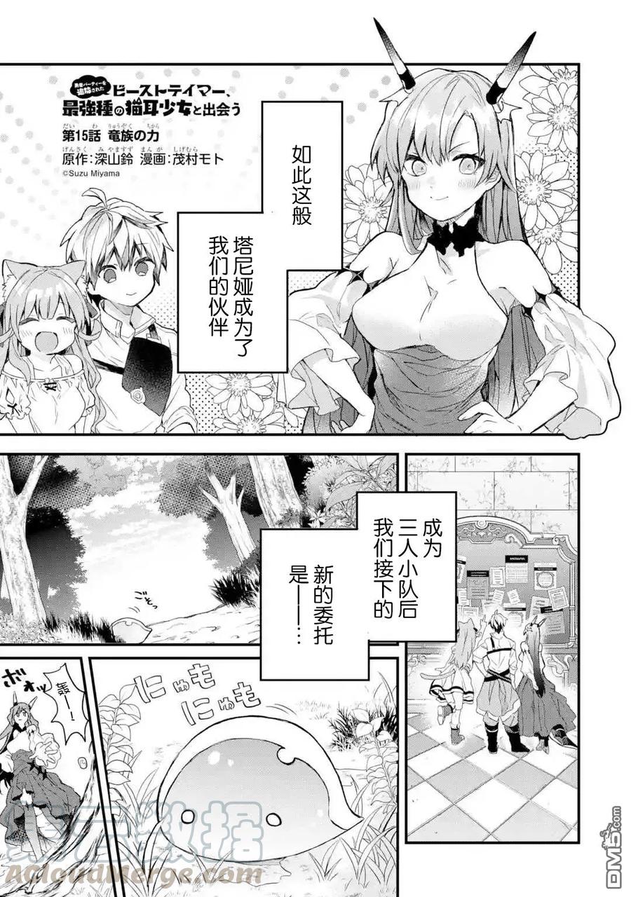 Yuusha Party wo Tsuihou Sareta Beast Tamer, Saikyou Shuzoku Nekomimi Shojo to Deau Ch.15 p1