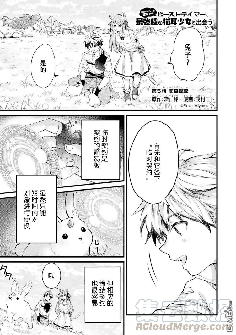 Yuusha Party wo Tsuihou Sareta Beast Tamer, Saikyou Shuzoku Nekomimi Shojo to Deau Ch.5 p1