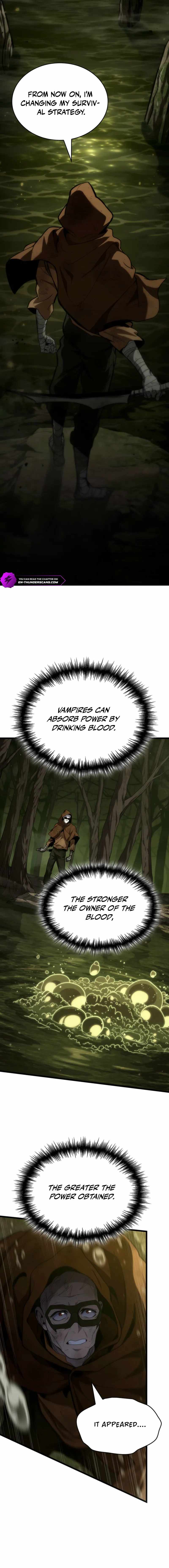 How to Live As the Vampire Lord Chapter 2 Page 12 – Dark fantasy battle scene