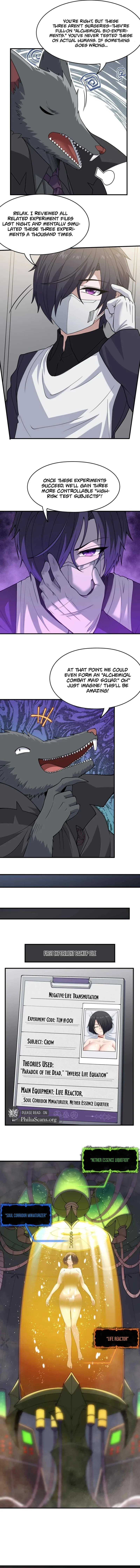 The Evil Alchemist Can't Handle His Own Experiment Chapter 43 - 5