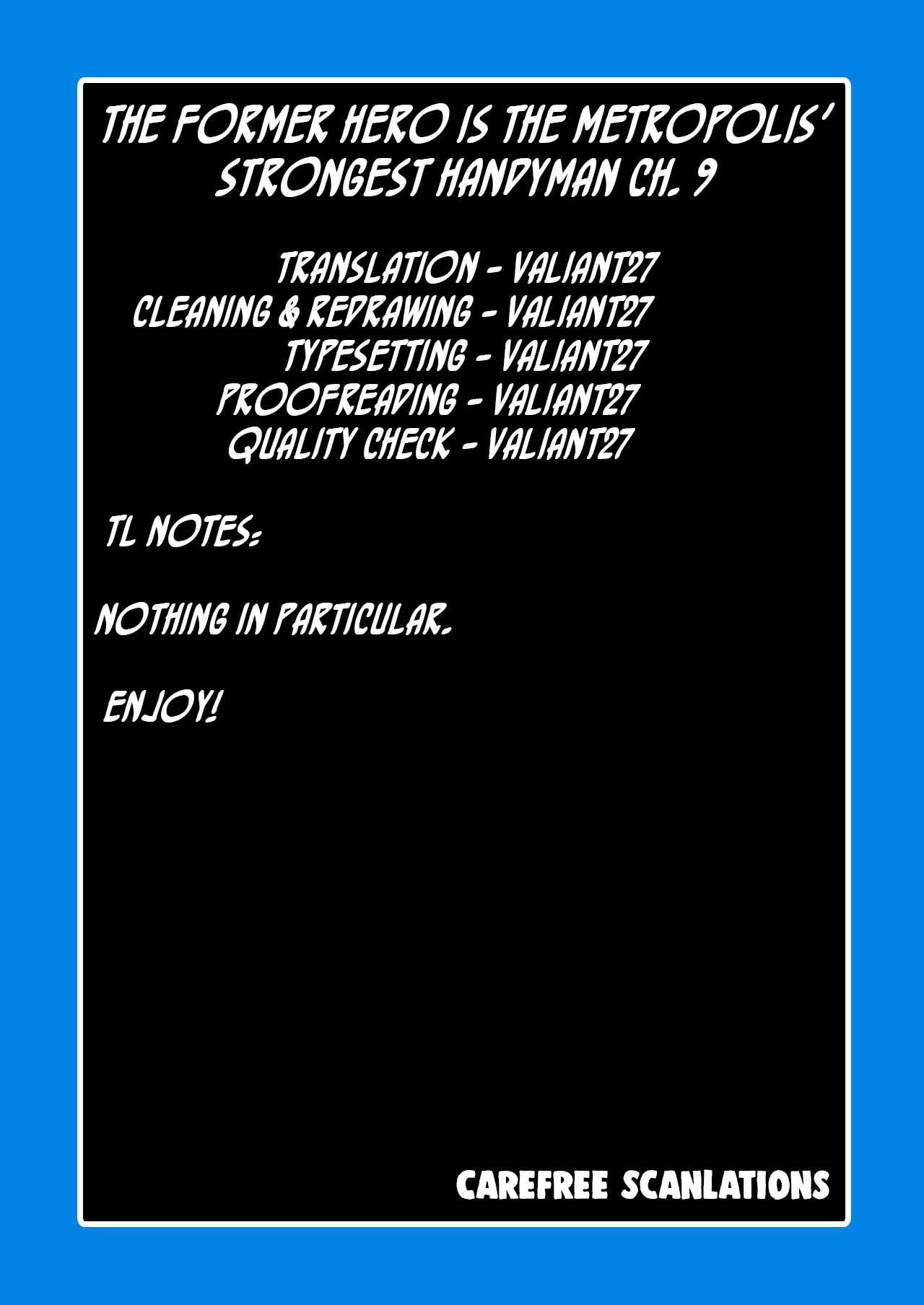 Moto Eiyuu wa Daitokai Saikyou no Benriya-san Ch.9 p27