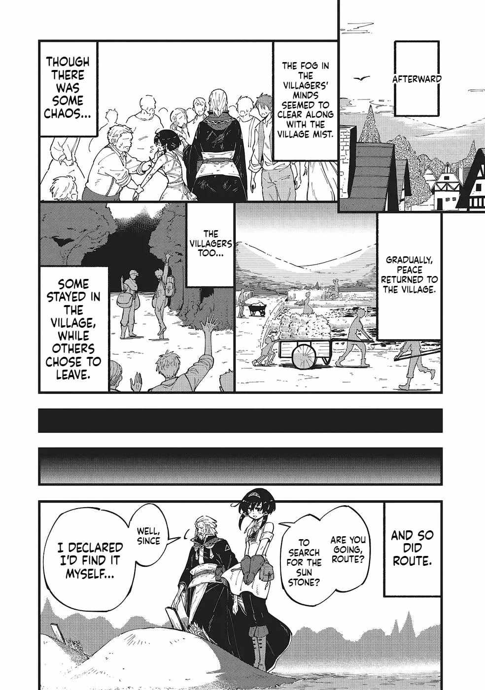 Shoho Mahou shika Tsukawanai nazo no Rou Mahoutsukai ga Tabi wo suru Ch.4 p27