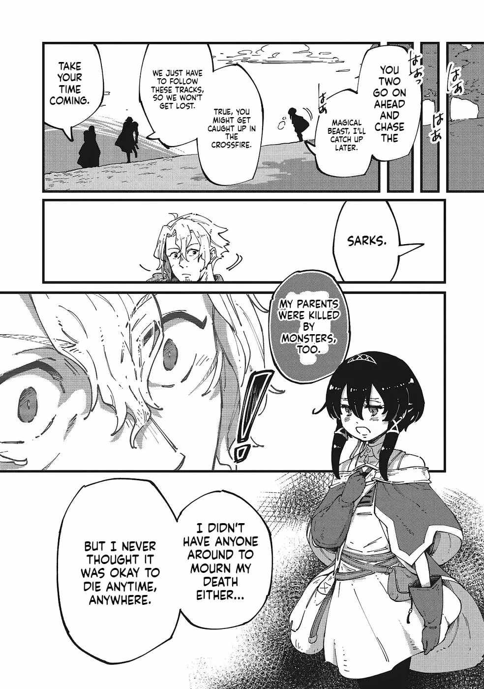 Shoho Mahou shika Tsukawanai nazo no Rou Mahoutsukai ga Tabi wo suru Ch.5 p22