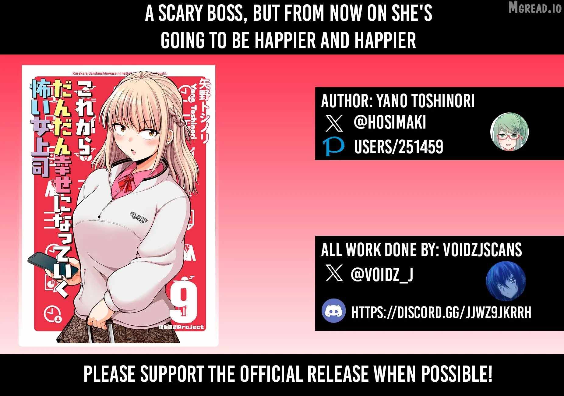 A scary boss, but from now on she's going to be happier and happier. Ch.147 p1
