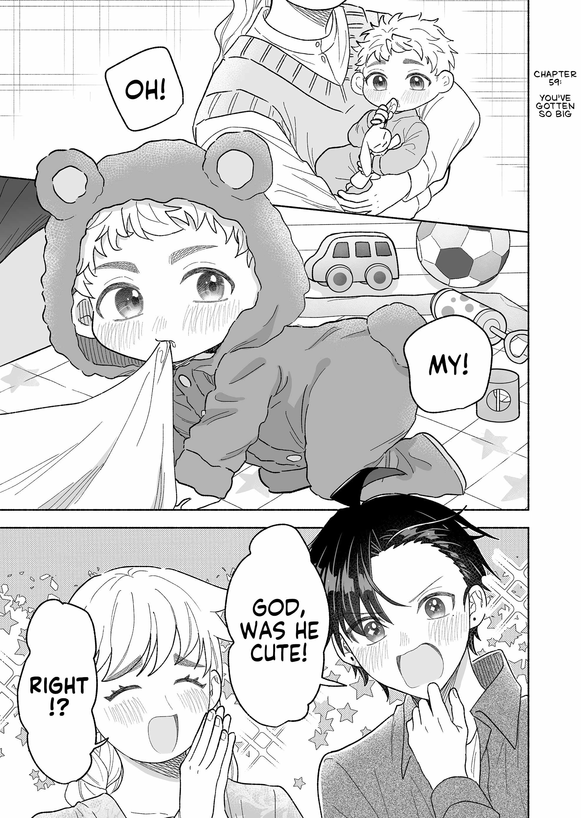 Kakkoii Onnanoko to 12-centi no Yakusoku Ch.59 p1