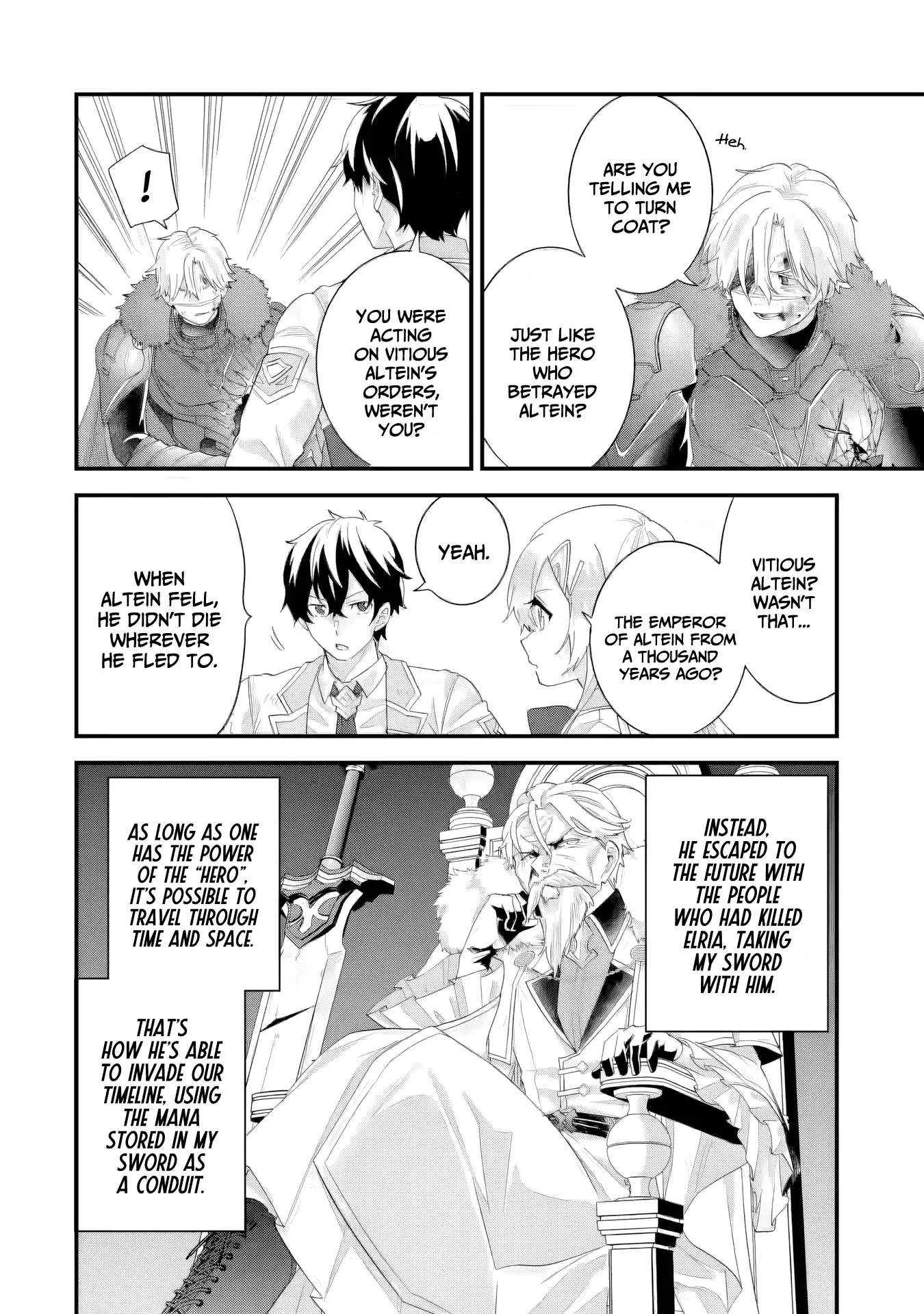 Reincarnated • The Hero Marries the Sage ~After Becoming Engaged to a Former Rival, We Became the Strongest Couple~ Ch.39 p30