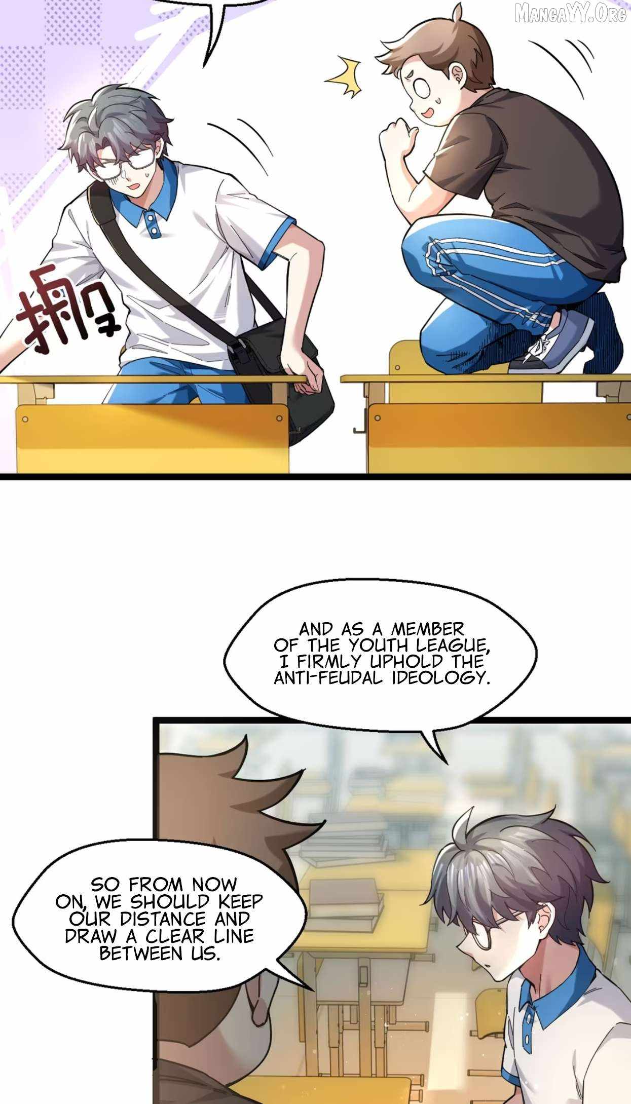 Jǐnguǎn Shì Xuébà Xìtǒng, dàn Xiǎosū Tóngxué de Hǎogǎndù Zài Wěnbù Tíshēng Ch.8 p8