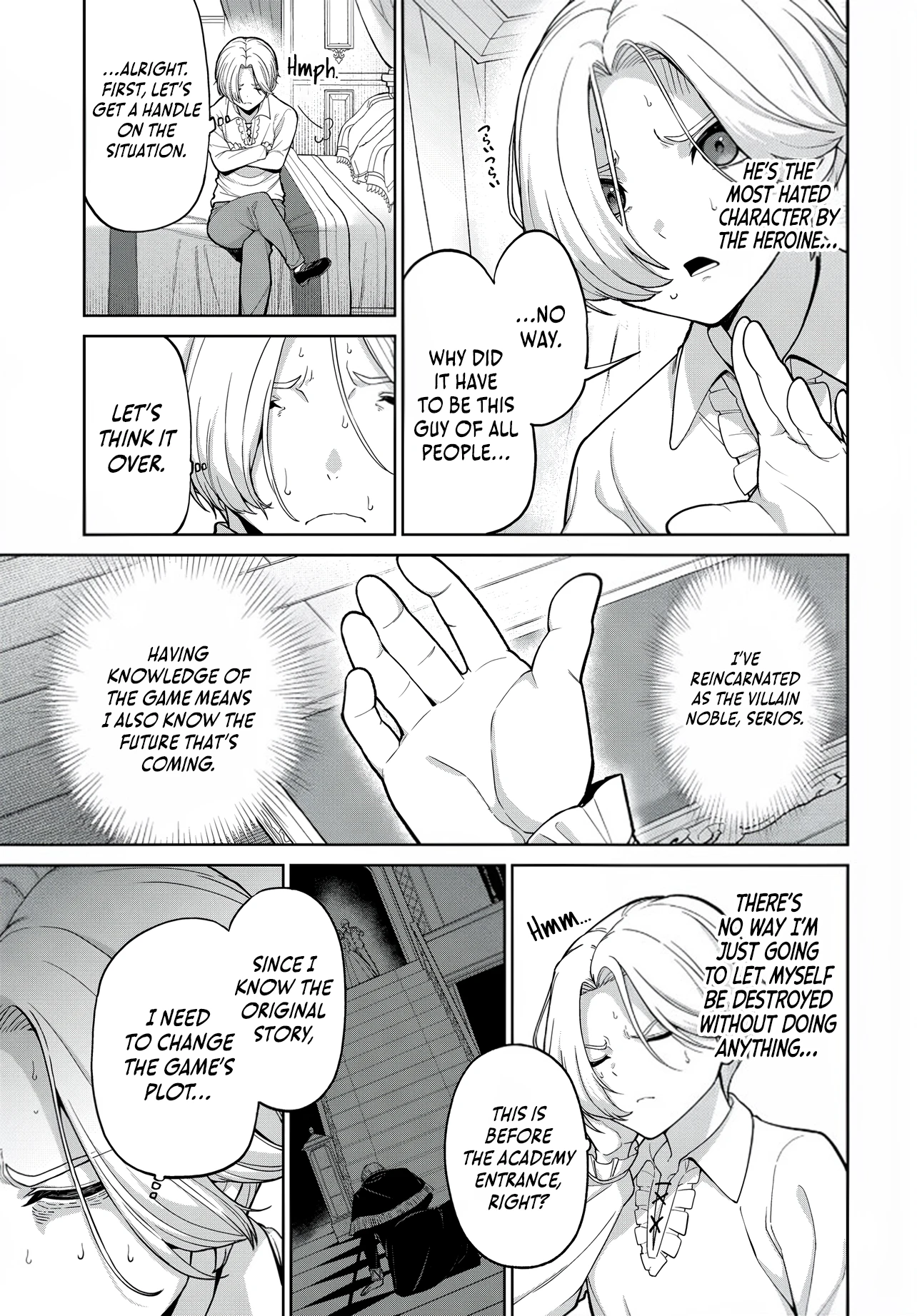 I Reincarnated As the Villainous Noble of an Otome Game, so I Tried Buying the Main Heroine With Money Ch.1 p11