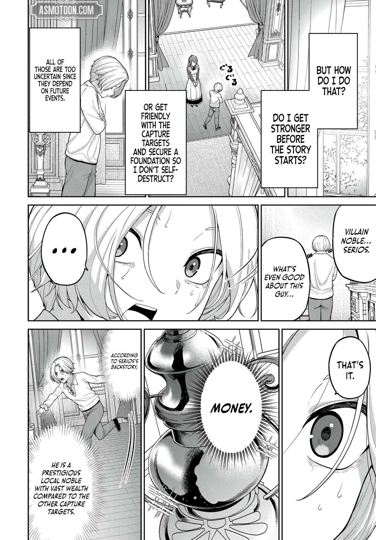 I Reincarnated As the Villainous Noble of an Otome Game, so I Tried Buying the Main Heroine With Money Ch.1 p12