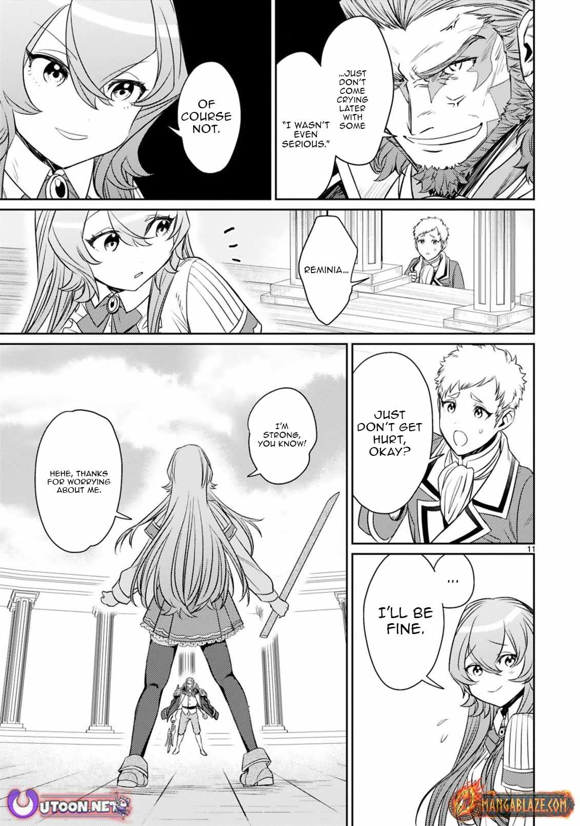 Arafo Boukensha, Densetsu Ni Naru – SS Rank No Musume Ni Kyouka Saretara SSS Rank Ni Narimashita Ch.4-1 p12