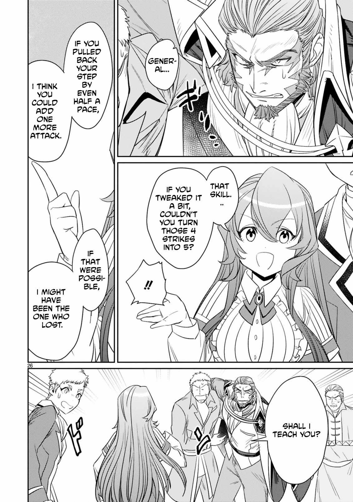 Arafo Boukensha, Densetsu Ni Naru – SS Rank No Musume Ni Kyouka Saretara SSS Rank Ni Narimashita Ch.4 p26