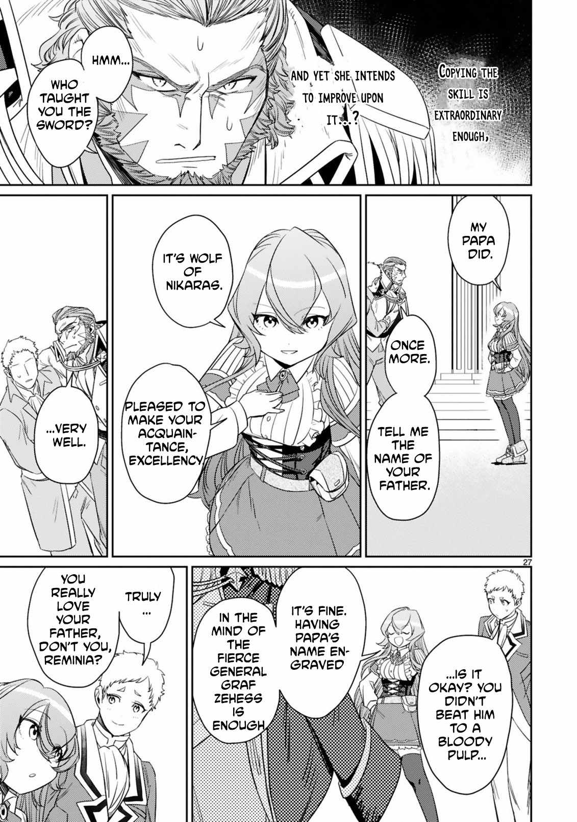 Arafo Boukensha, Densetsu Ni Naru – SS Rank No Musume Ni Kyouka Saretara SSS Rank Ni Narimashita Ch.4 p27