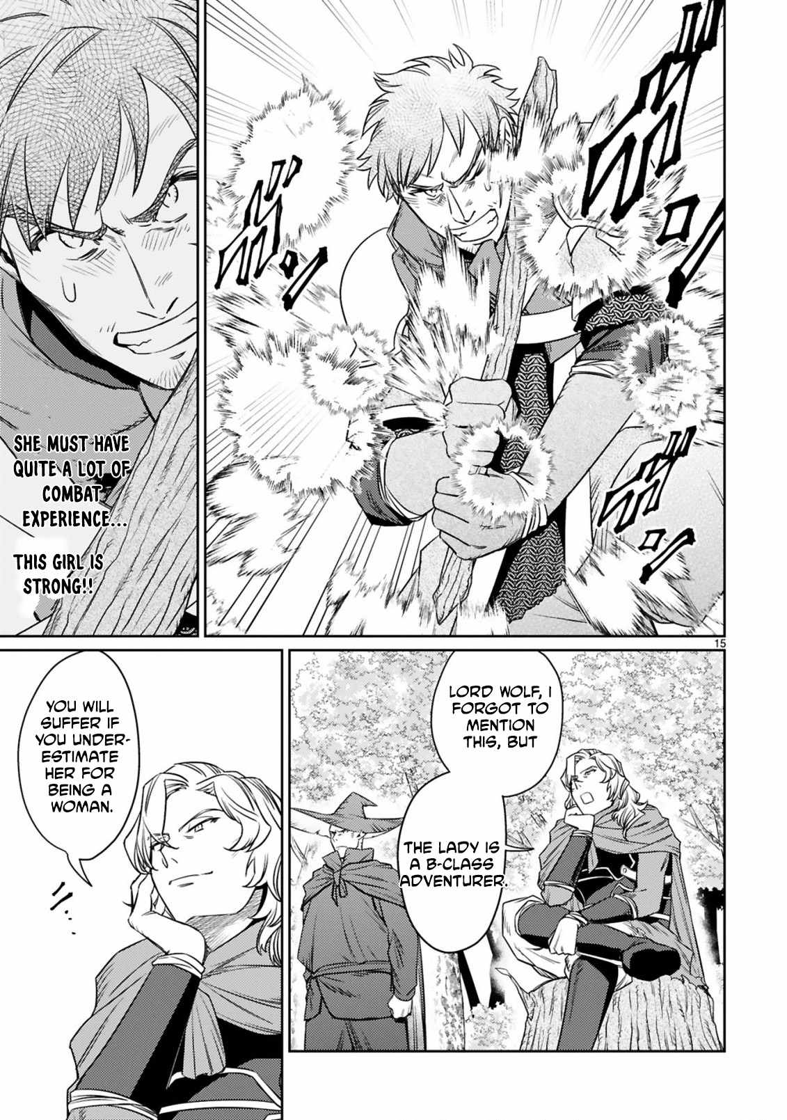 Arafo Boukensha, Densetsu Ni Naru – SS Rank No Musume Ni Kyouka Saretara SSS Rank Ni Narimashita Ch.5 p15