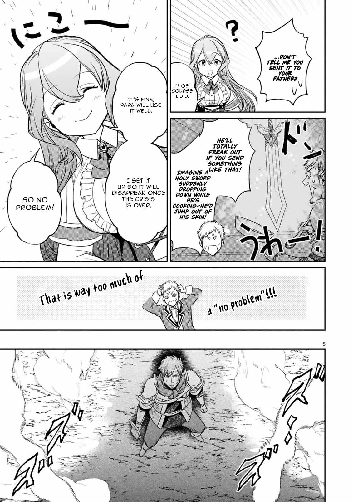 Arafo Boukensha, Densetsu Ni Naru – SS Rank No Musume Ni Kyouka Saretara SSS Rank Ni Narimashita Ch.8-1 p6