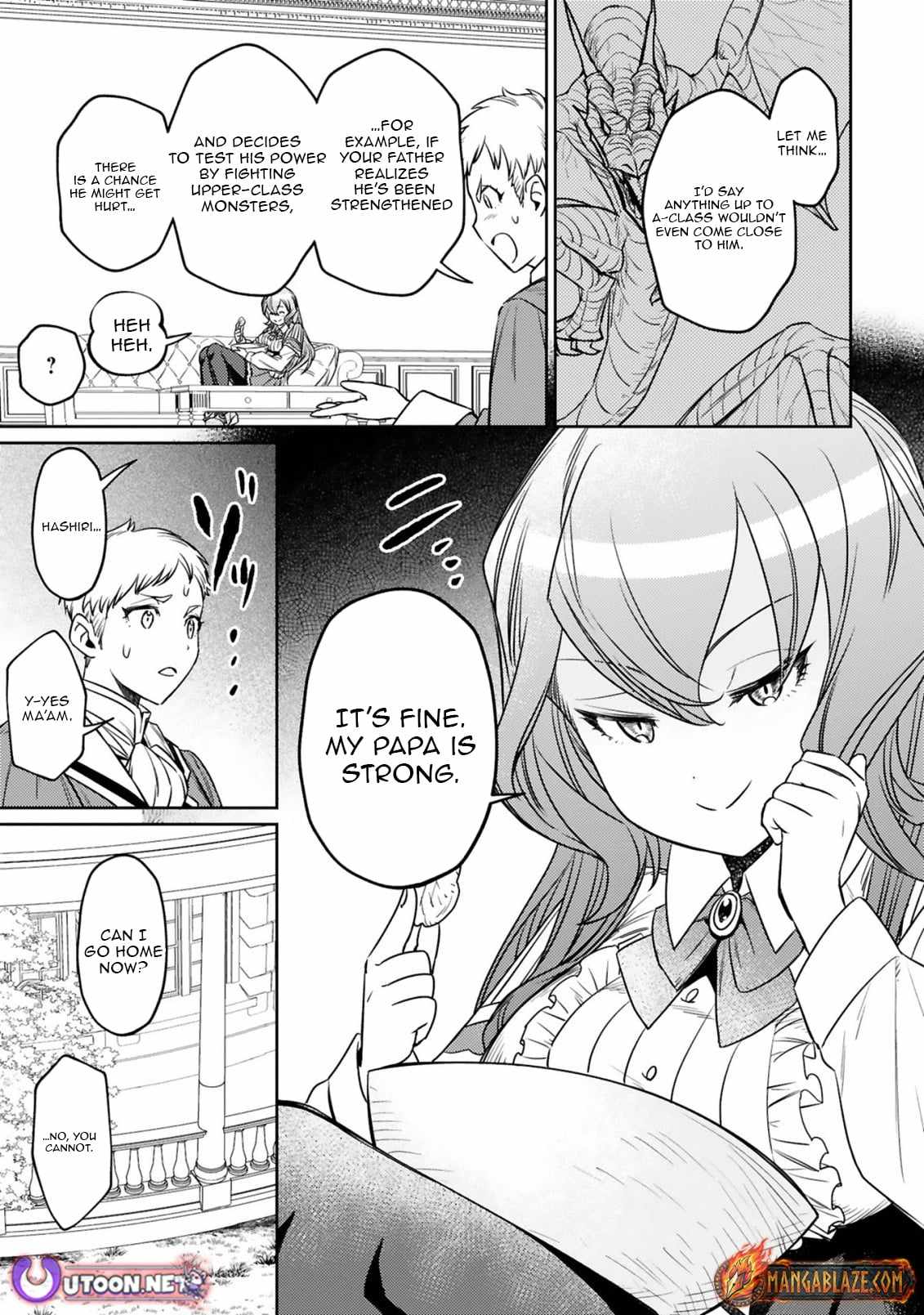 Arafo Boukensha, Densetsu Ni Naru – SS Rank No Musume Ni Kyouka Saretara SSS Rank Ni Narimashita Ch.8-2 p3