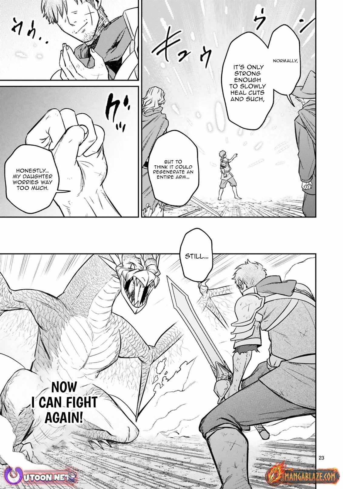 Arafo Boukensha, Densetsu Ni Naru – SS Rank No Musume Ni Kyouka Saretara SSS Rank Ni Narimashita Ch.8-2 p9