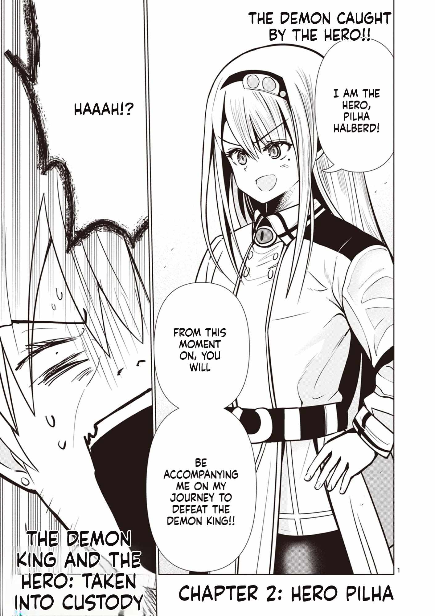 Moto Deshi ga Maou ni Natta Sei de, Yuusha ni Renkou saremashita. Ch.2 p2