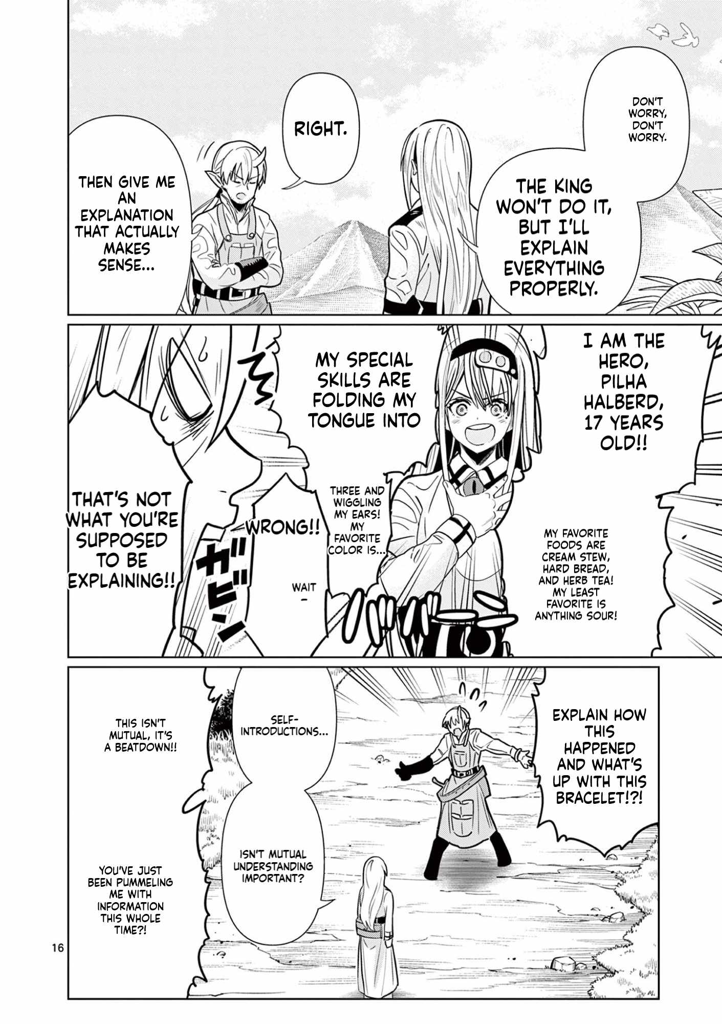 Moto Deshi ga Maou ni Natta Sei de, Yuusha ni Renkou saremashita. Ch.2 p17