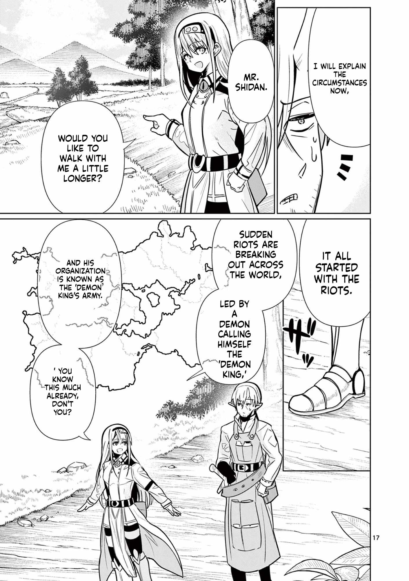 Moto Deshi ga Maou ni Natta Sei de, Yuusha ni Renkou saremashita. Ch.2 p18