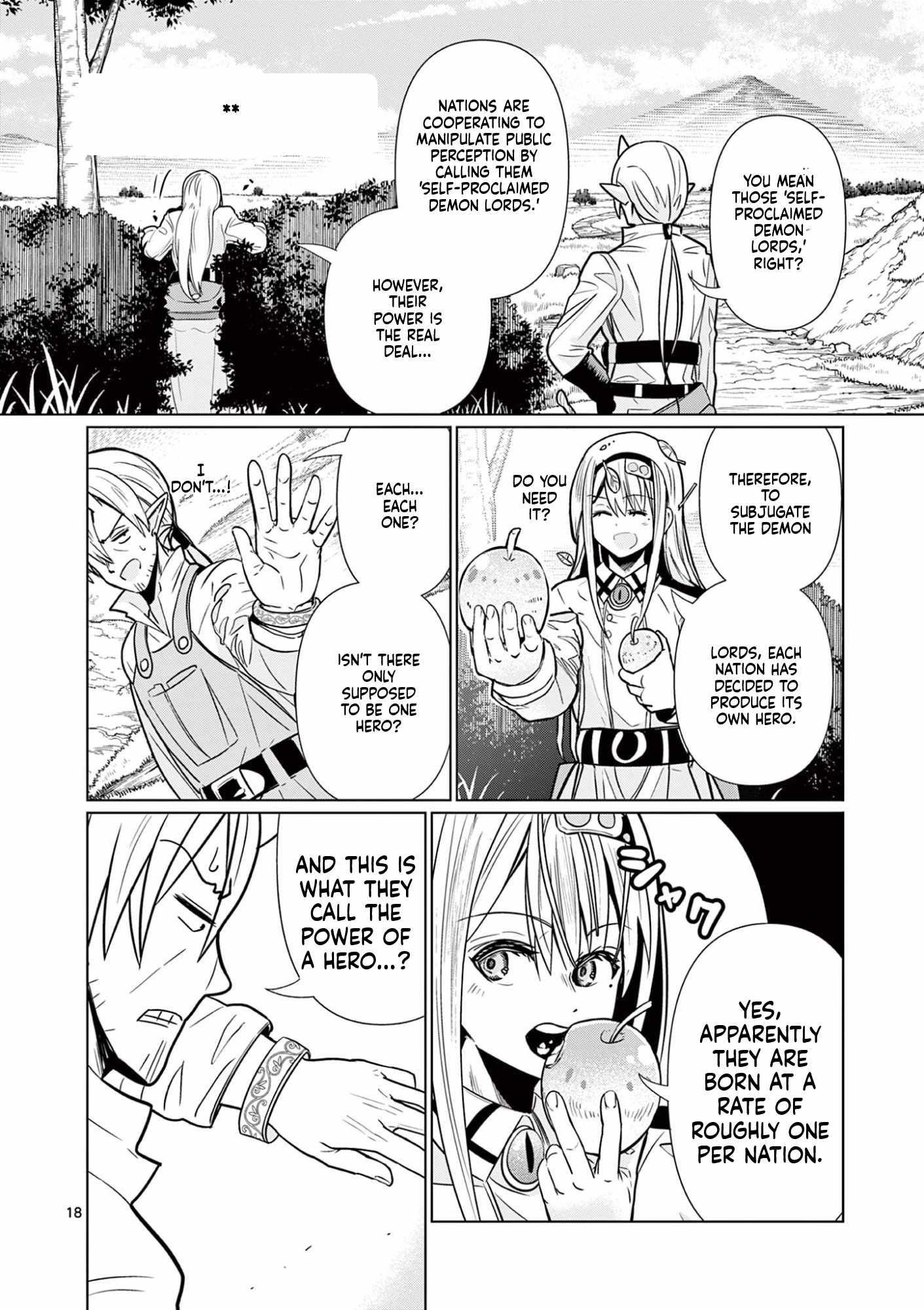 Moto Deshi ga Maou ni Natta Sei de, Yuusha ni Renkou saremashita. Ch.2 p19