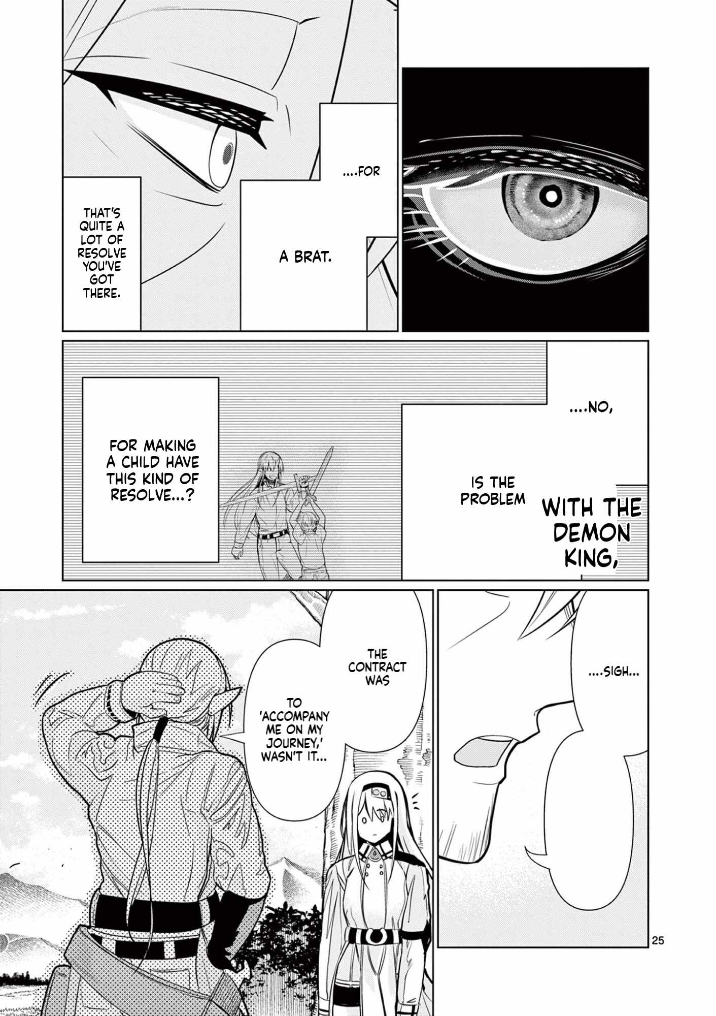 Moto Deshi ga Maou ni Natta Sei de, Yuusha ni Renkou saremashita. Ch.2 p26