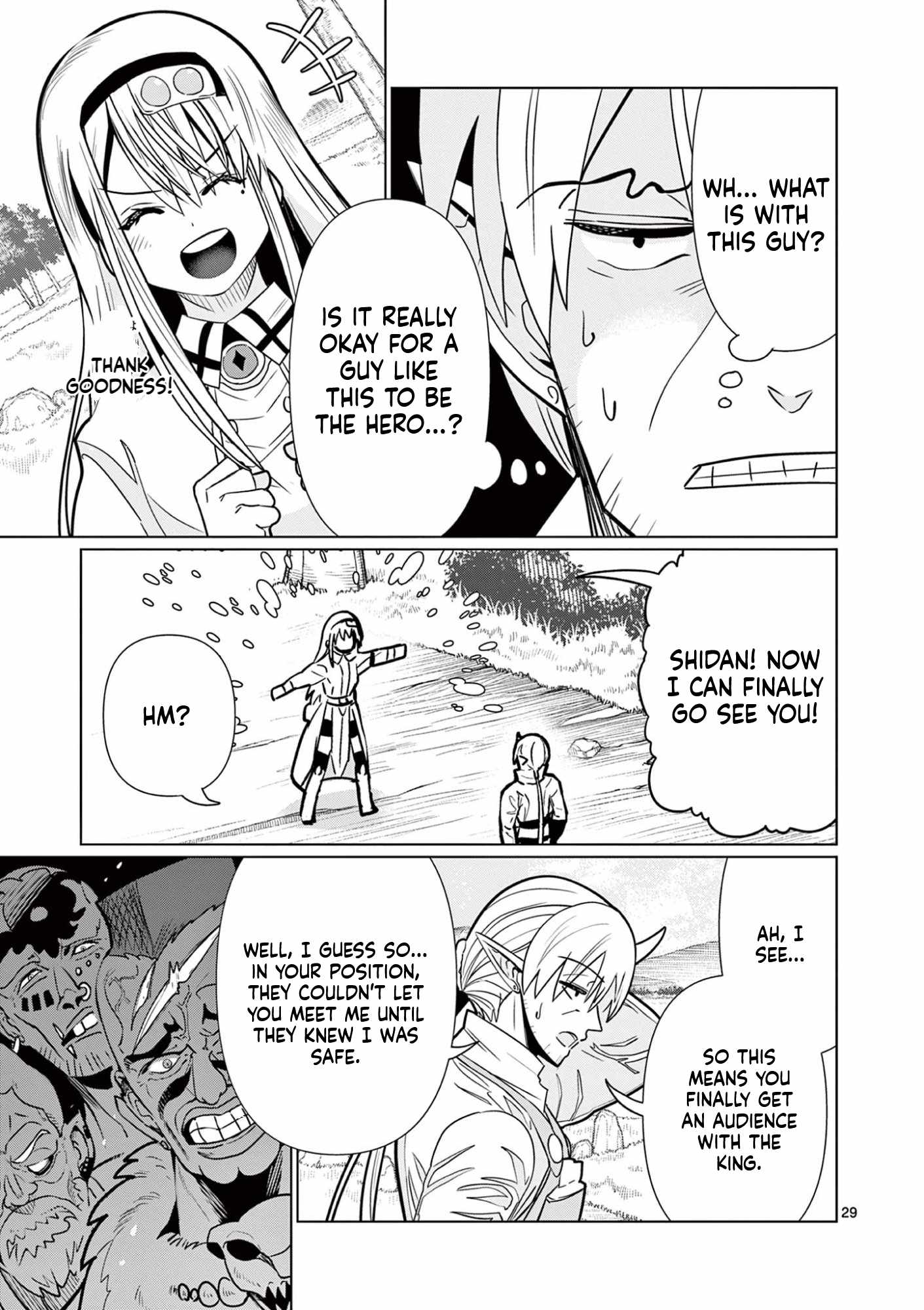Moto Deshi ga Maou ni Natta Sei de, Yuusha ni Renkou saremashita. Ch.2 p30