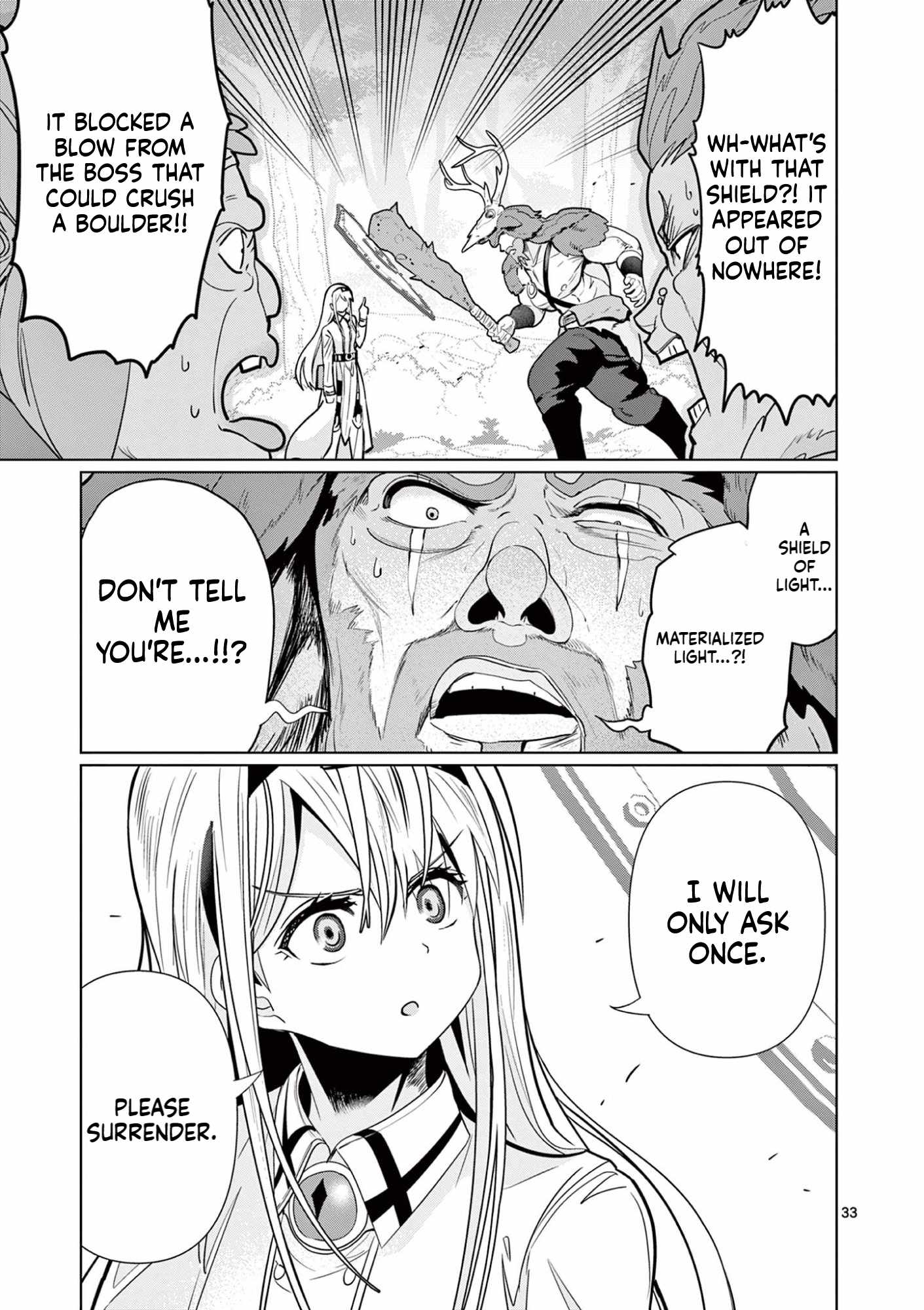 Moto Deshi ga Maou ni Natta Sei de, Yuusha ni Renkou saremashita. Ch.2 p34