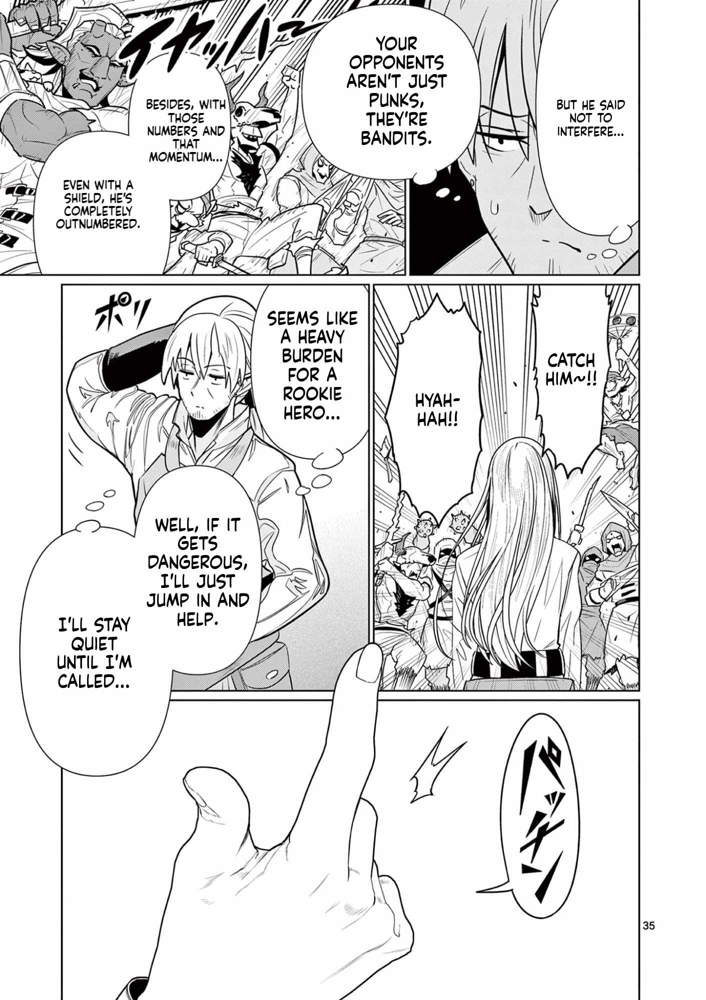 Moto Deshi ga Maou ni Natta Sei de, Yuusha ni Renkou saremashita. Ch.2 p36