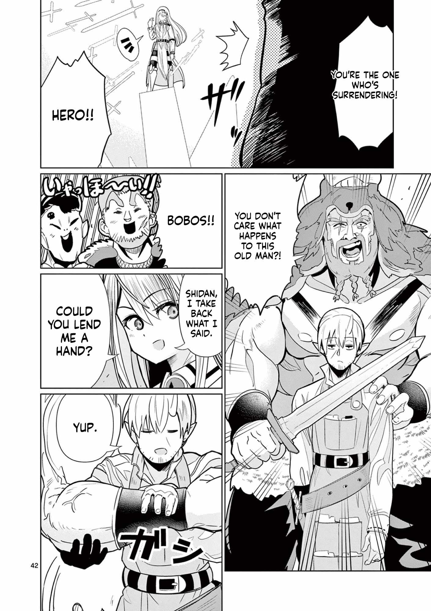 Moto Deshi ga Maou ni Natta Sei de, Yuusha ni Renkou saremashita. Ch.2 p43
