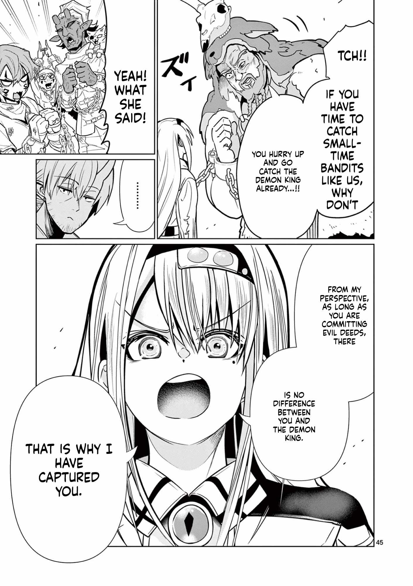 Moto Deshi ga Maou ni Natta Sei de, Yuusha ni Renkou saremashita. Ch.2 p46