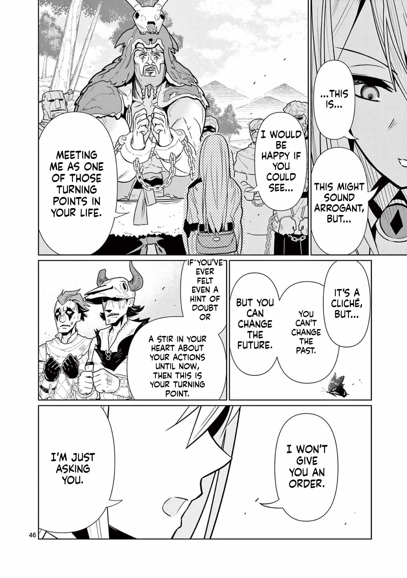 Moto Deshi ga Maou ni Natta Sei de, Yuusha ni Renkou saremashita. Ch.2 p47