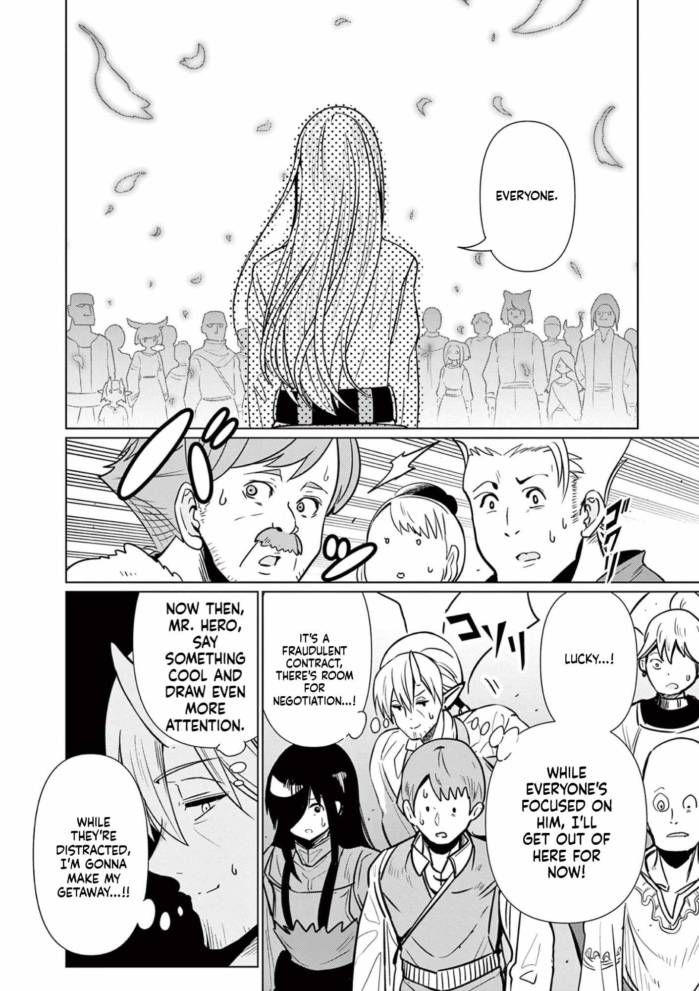Moto Deshi ga Maou ni Natta Sei de, Yuusha ni Renkou saremashita. Ch.2 p7