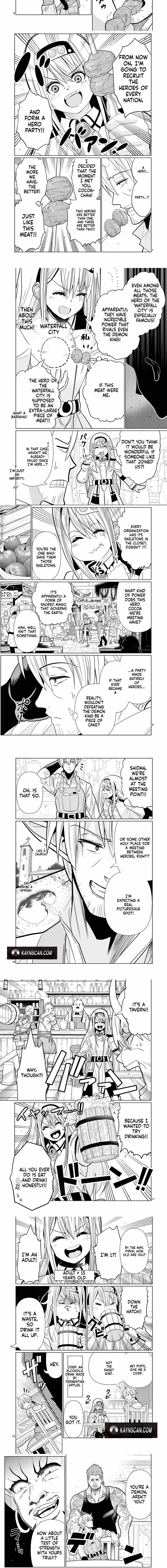 Moto Deshi ga Maou ni Natta Sei de, Yuusha ni Renkou saremashita. Ch.3 p2