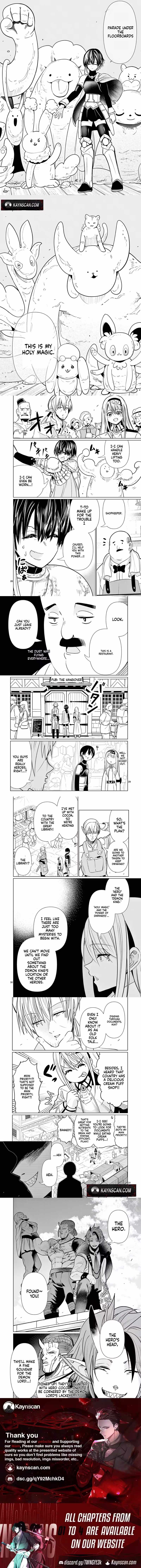 Moto Deshi ga Maou ni Natta Sei de, Yuusha ni Renkou saremashita. Ch.3 p5