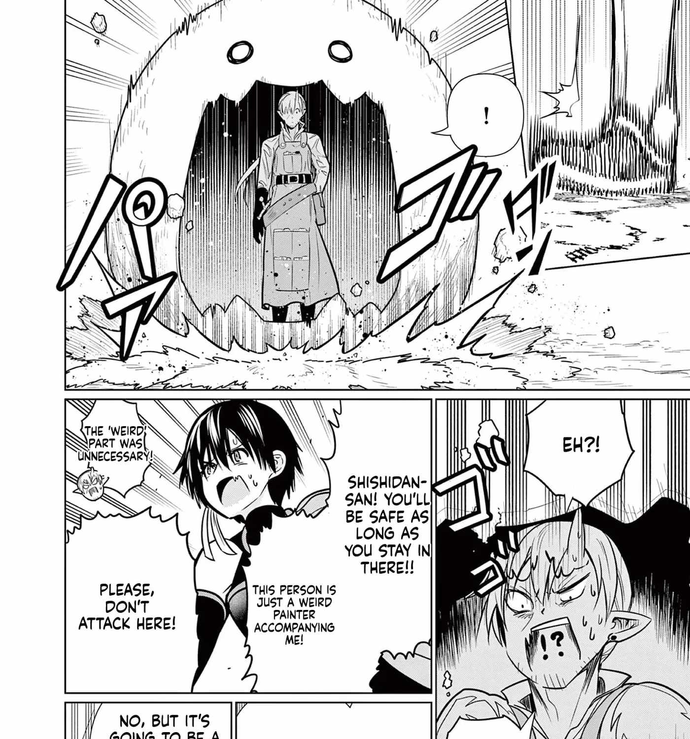 Moto Deshi ga Maou ni Natta Sei de, Yuusha ni Renkou saremashita. Ch.4 p44