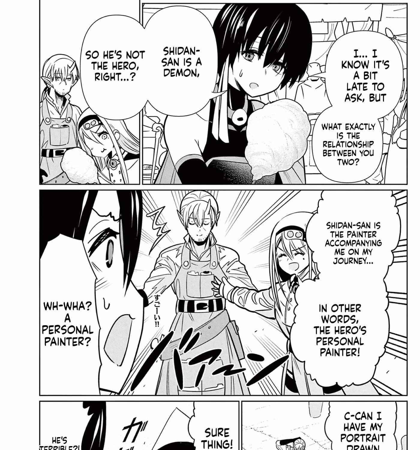 Moto Deshi ga Maou ni Natta Sei de, Yuusha ni Renkou saremashita. Ch.4 p8