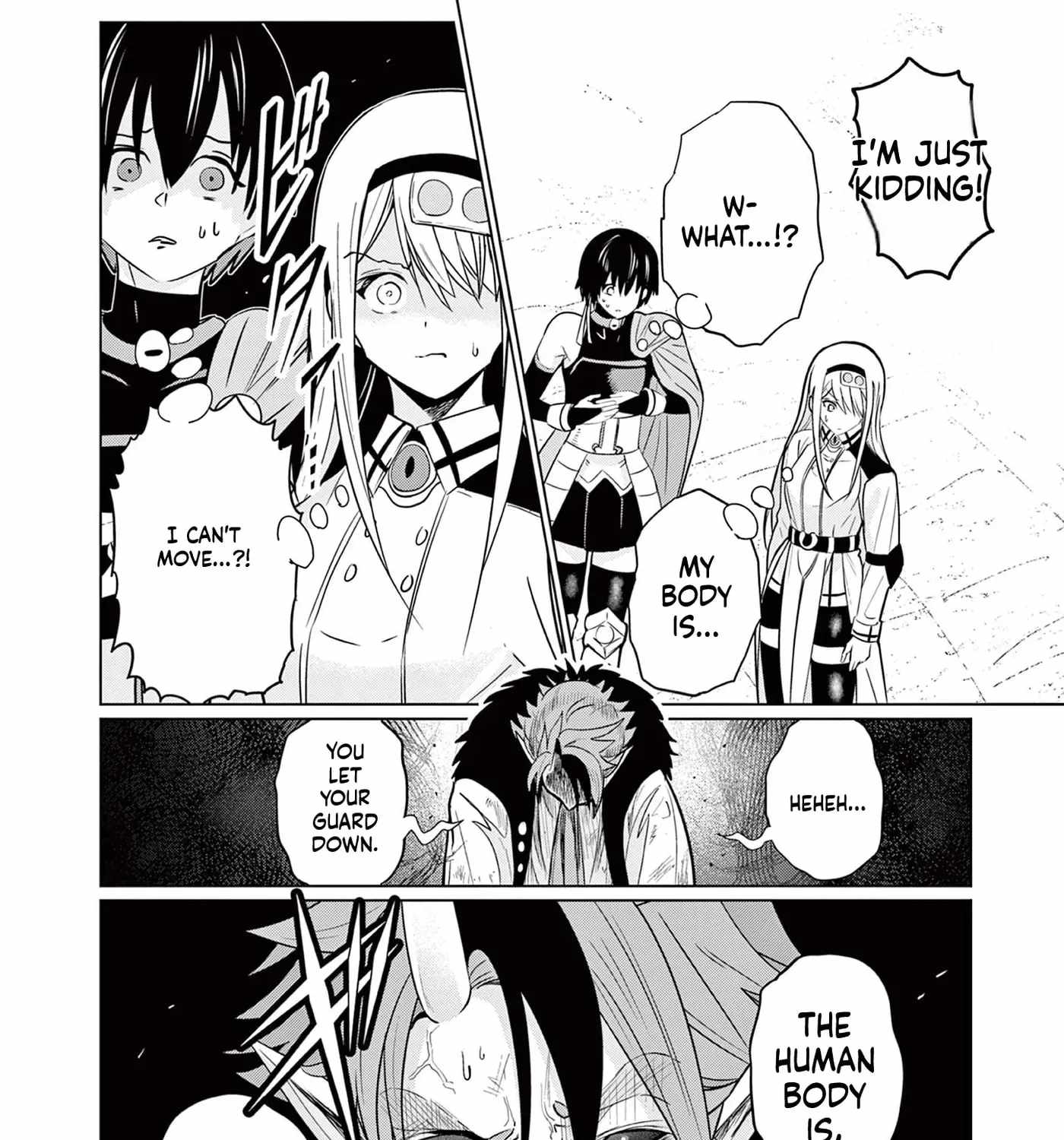 Moto Deshi ga Maou ni Natta Sei de, Yuusha ni Renkou saremashita. Ch.4 p76