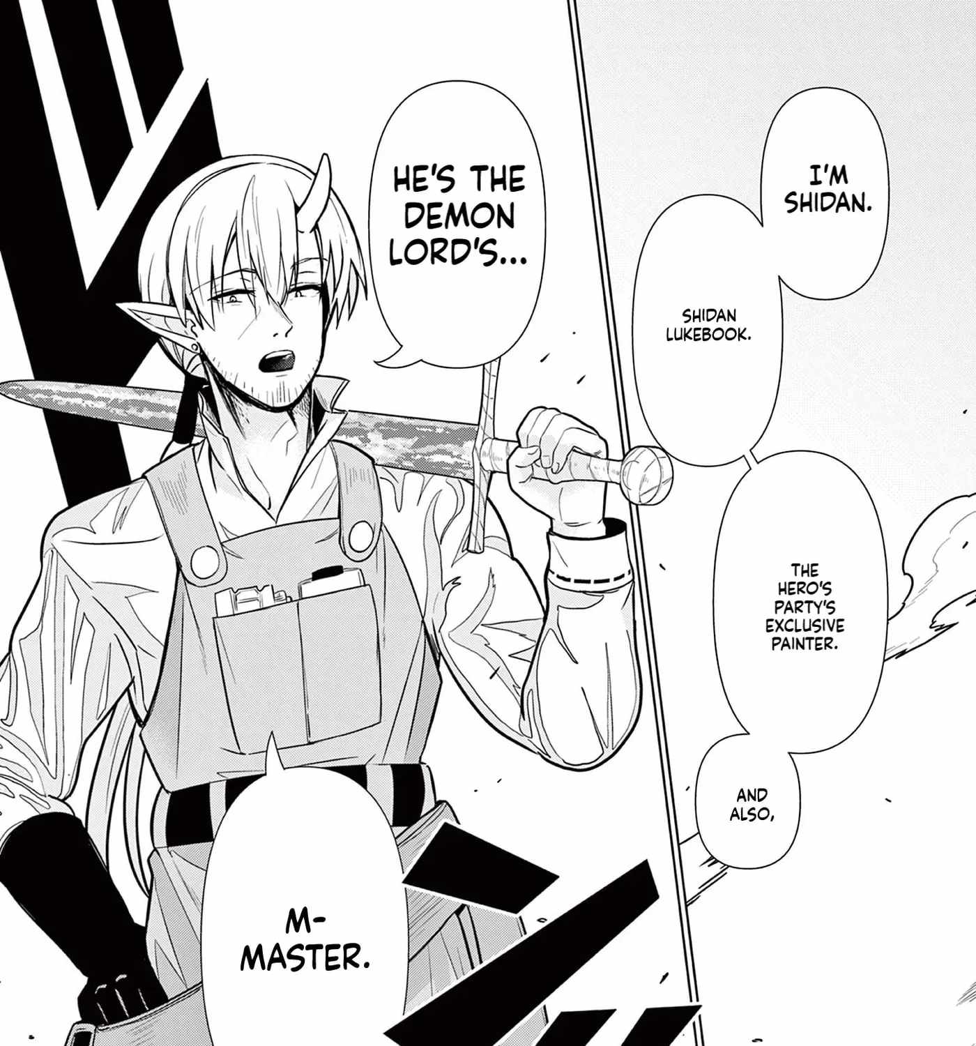 Moto Deshi ga Maou ni Natta Sei de, Yuusha ni Renkou saremashita. Ch.4 p100