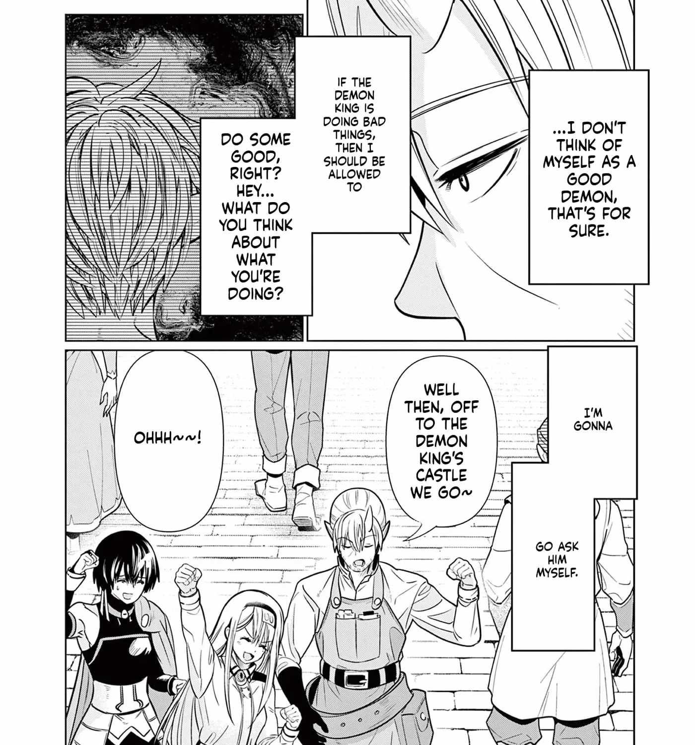 Moto Deshi ga Maou ni Natta Sei de, Yuusha ni Renkou saremashita. Ch.5 p56