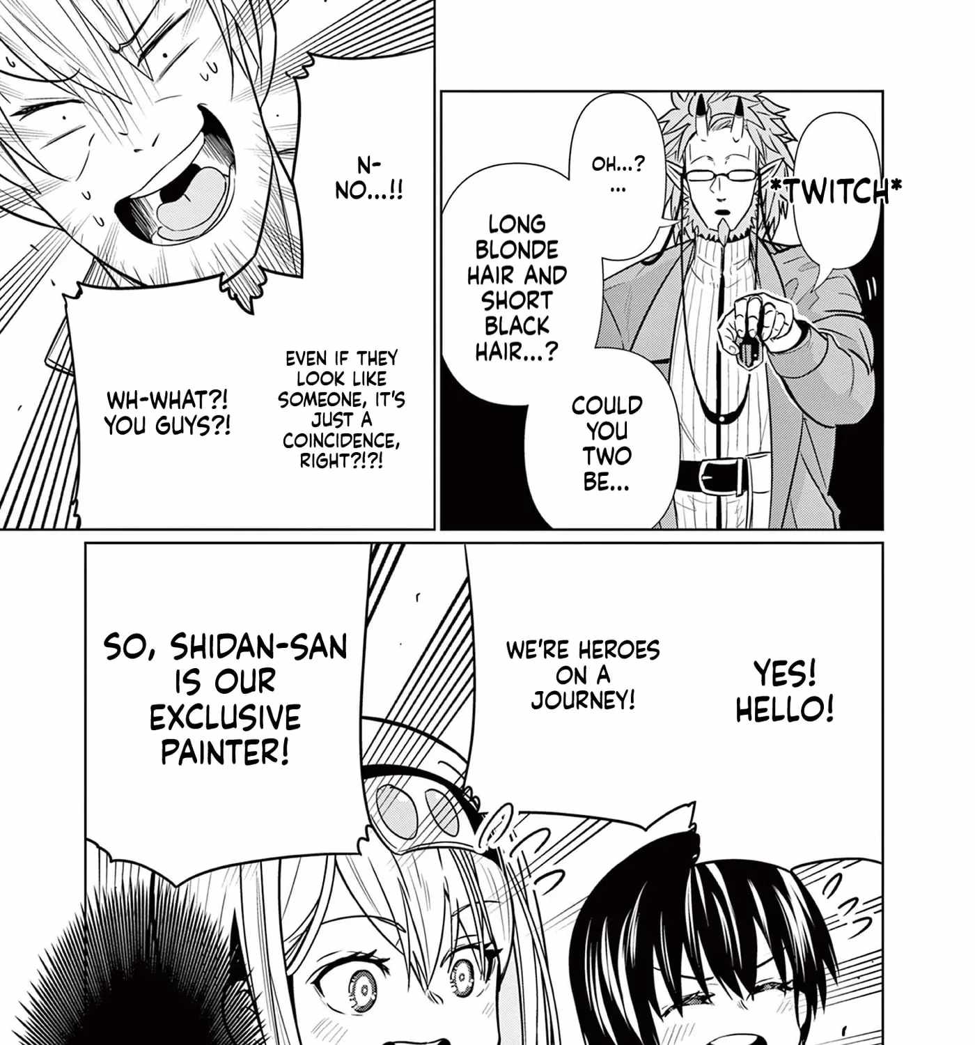 Moto Deshi ga Maou ni Natta Sei de, Yuusha ni Renkou saremashita. Ch.6 p34