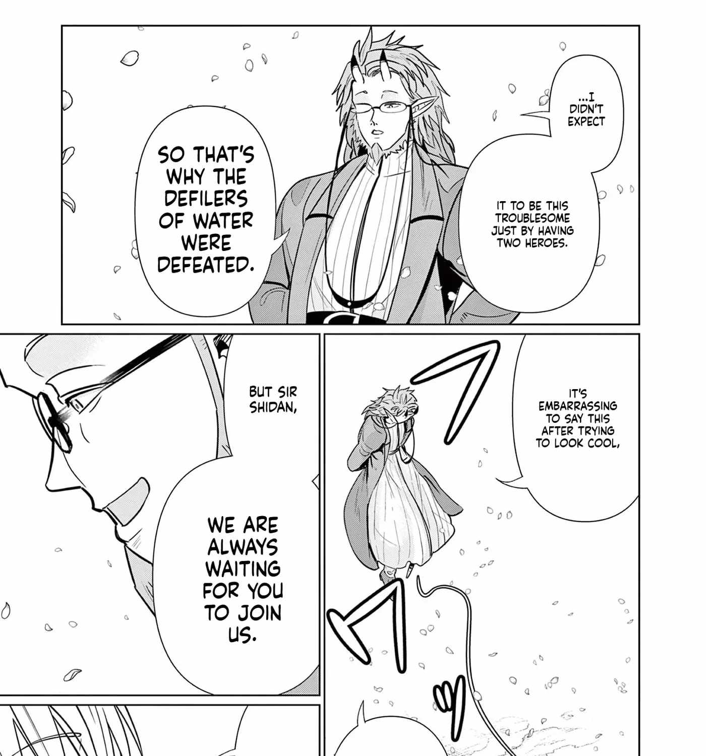 Moto Deshi ga Maou ni Natta Sei de, Yuusha ni Renkou saremashita. Ch.6 p50