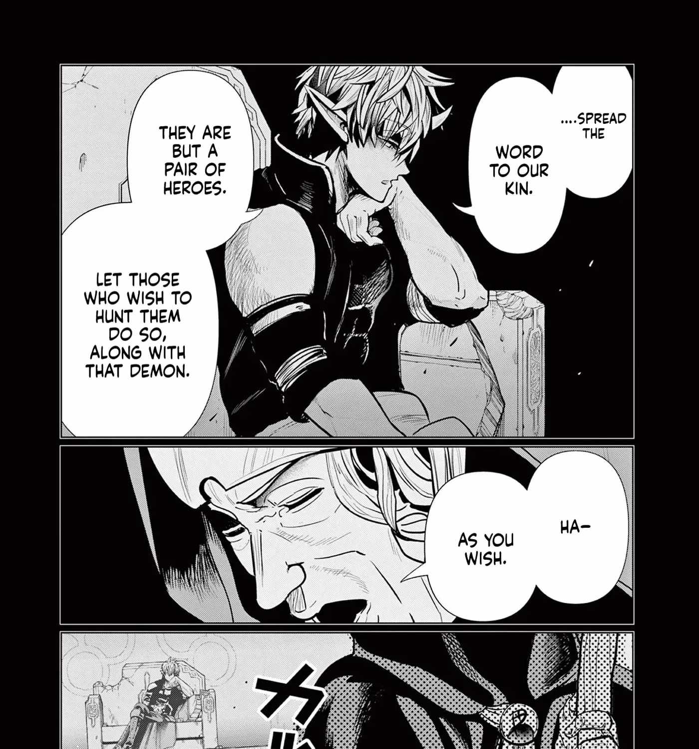 Moto Deshi ga Maou ni Natta Sei de, Yuusha ni Renkou saremashita. Ch.6 p58