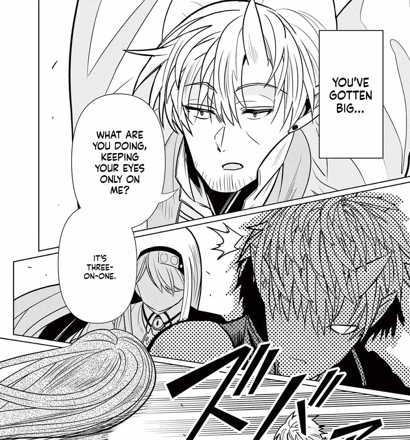 Moto Deshi ga Maou ni Natta Sei de, Yuusha ni Renkou saremashita. Ch.7 p32