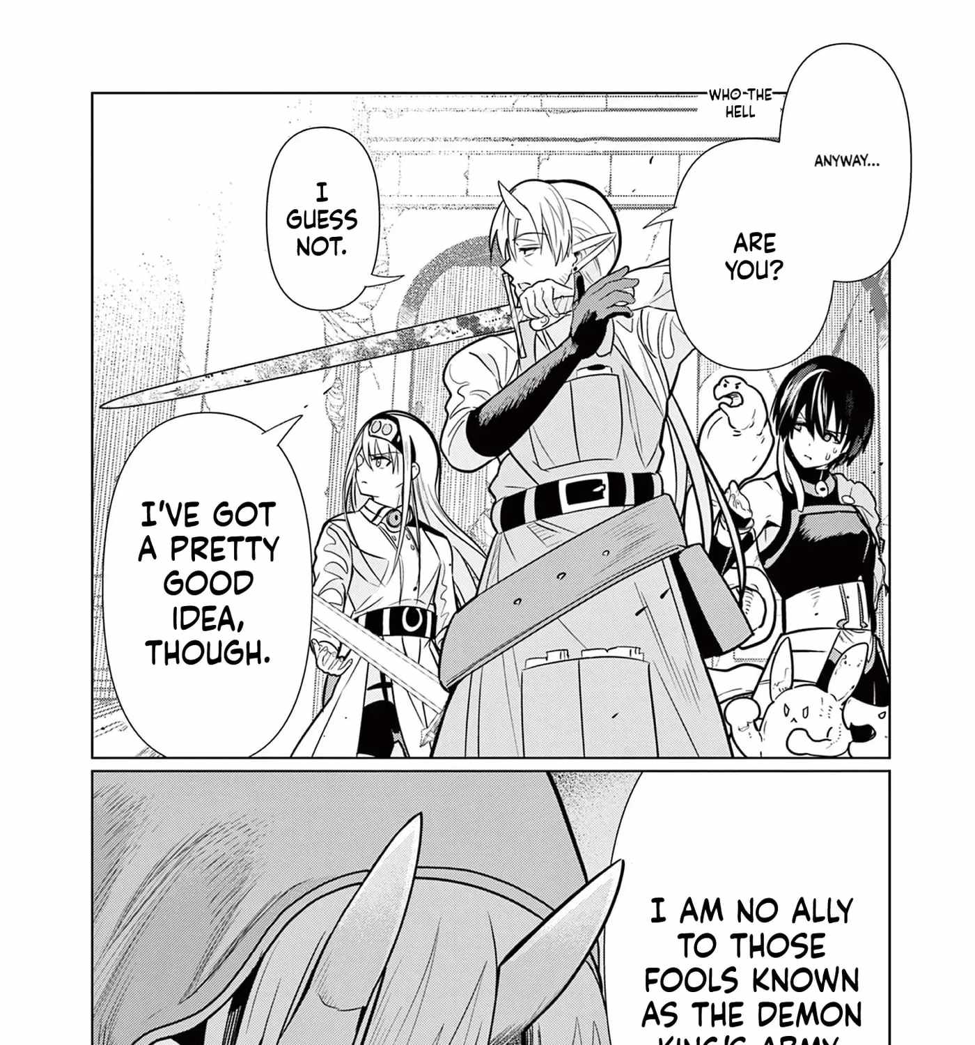 Moto Deshi ga Maou ni Natta Sei de, Yuusha ni Renkou saremashita. Ch.7 p48