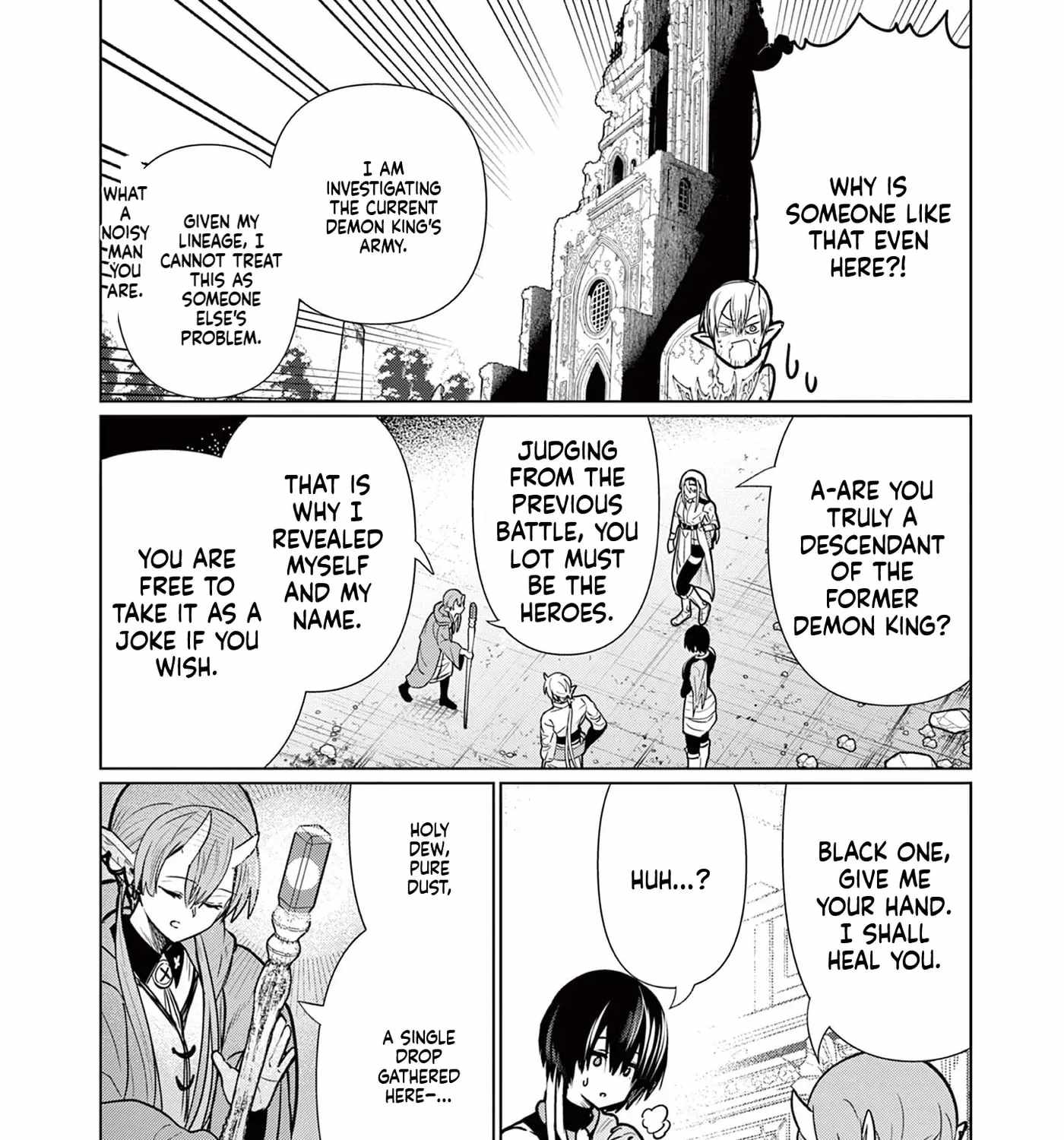Moto Deshi ga Maou ni Natta Sei de, Yuusha ni Renkou saremashita. Ch.7 p52