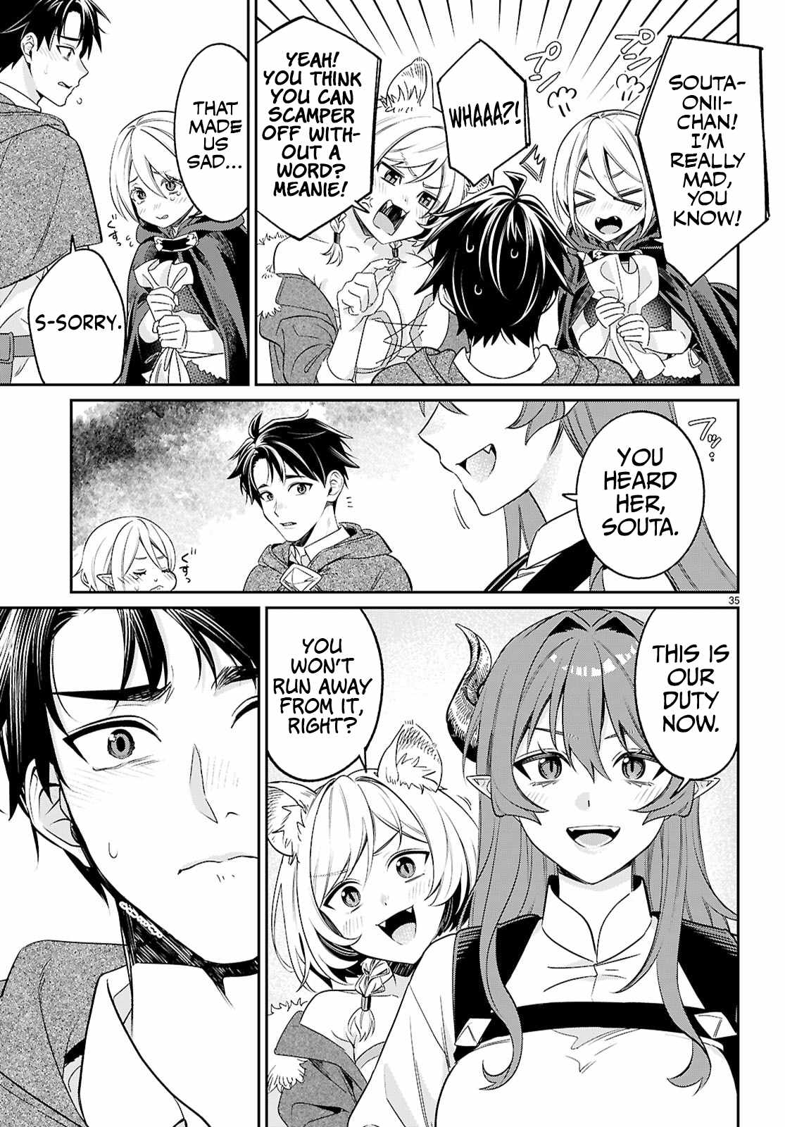 Aiming to Conquer the Demon King’s Castle with Merchant Skills ～Since I Have Been Transported to Another World, I Decided to Survive with the Strongest Items and Talk Techniques ～ Ch.11 p36