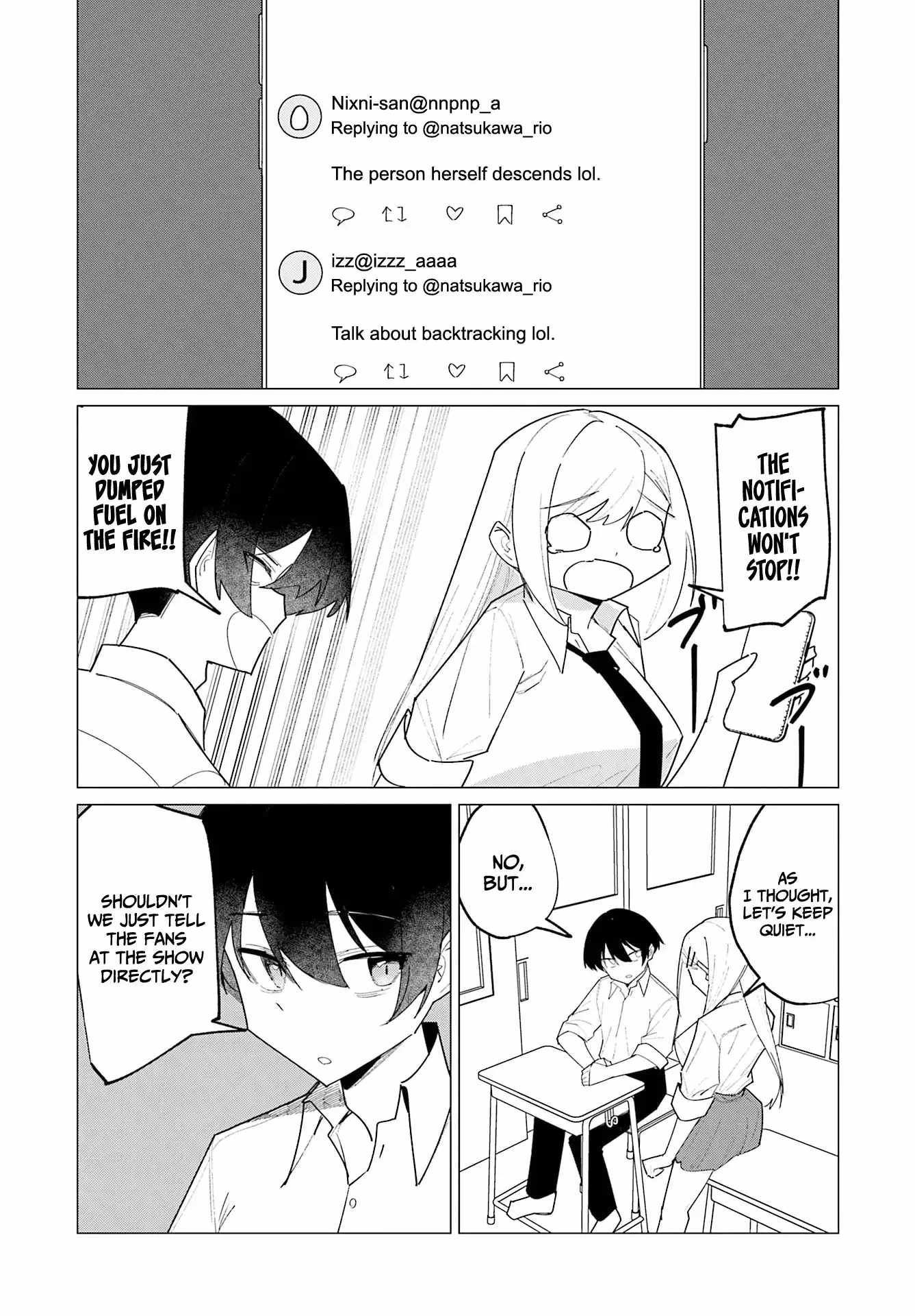 Chika Idol wo Kage de Sasaeru Ore Ch.21 p12