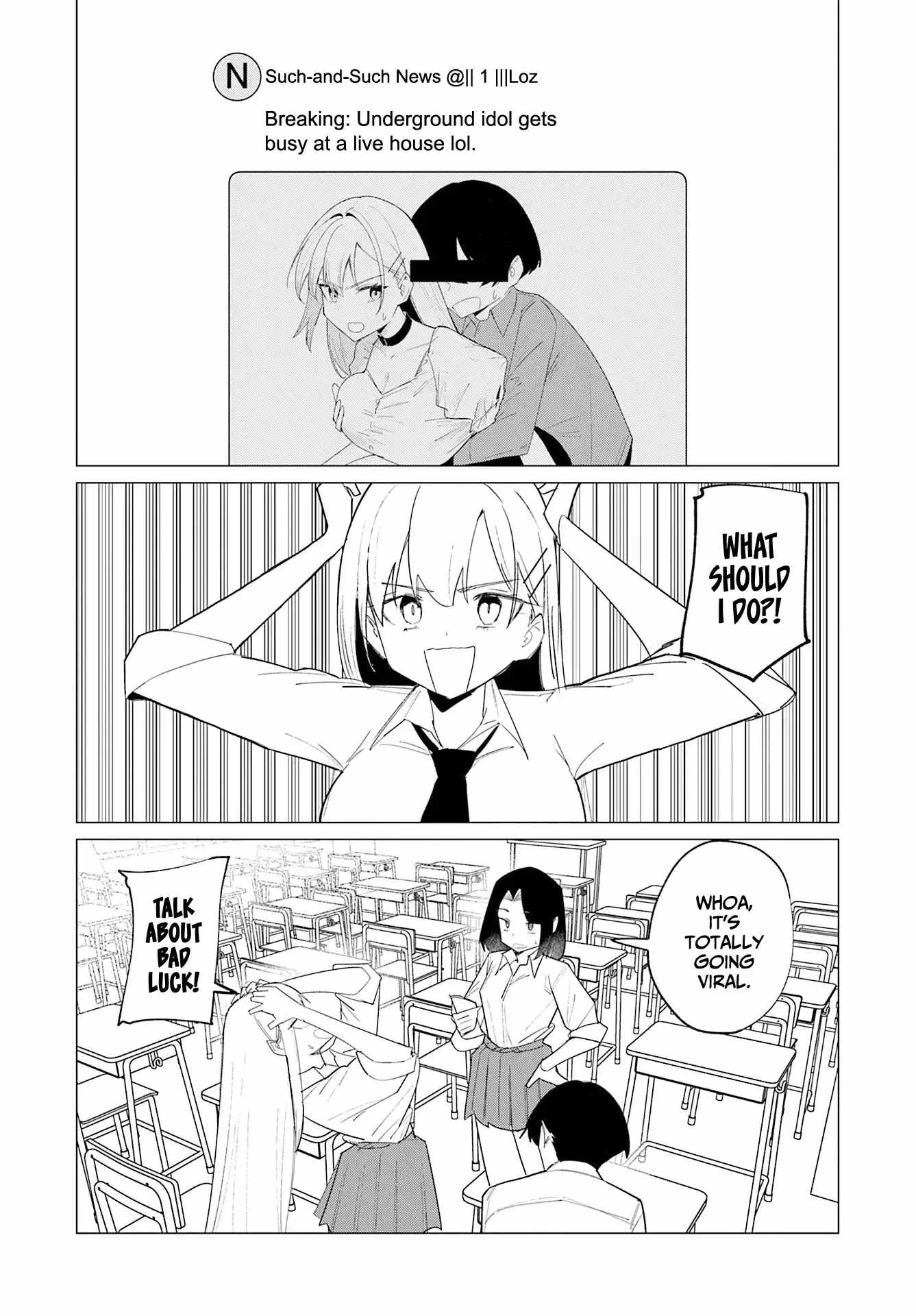 Chika Idol wo Kage de Sasaeru Ore Ch.21 p9